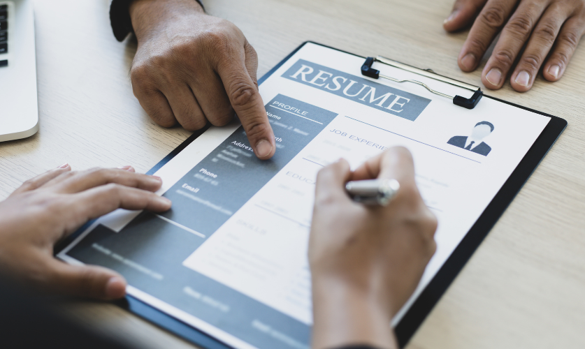 Job Support Writing a Resume