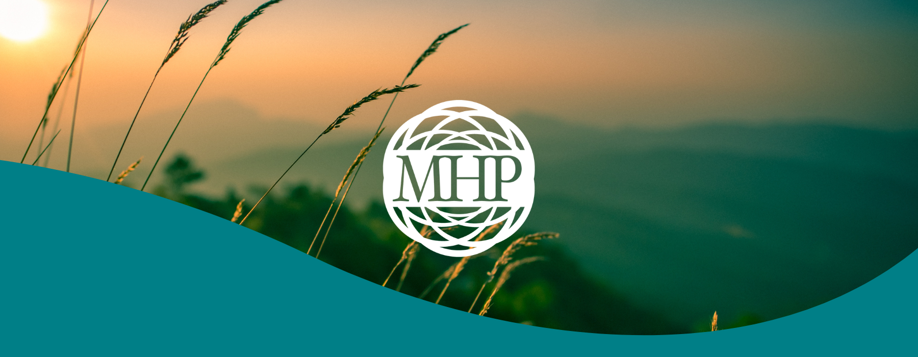 Ptsd Tips Sunset Over Mountains With Mhp Logo