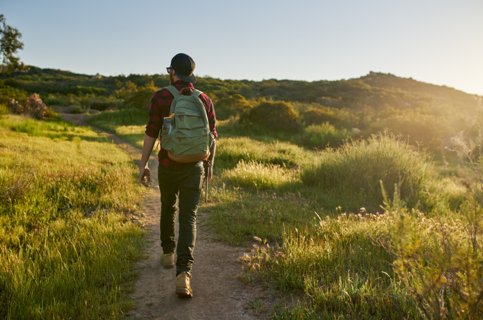 Coal Creek Clinic - Person walking on a trail