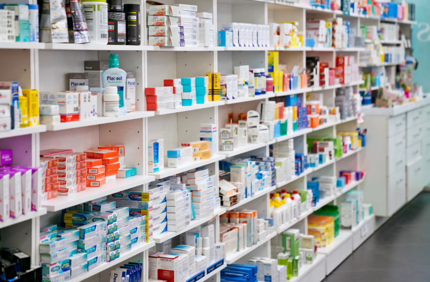 Medication Management Wall of Medicine